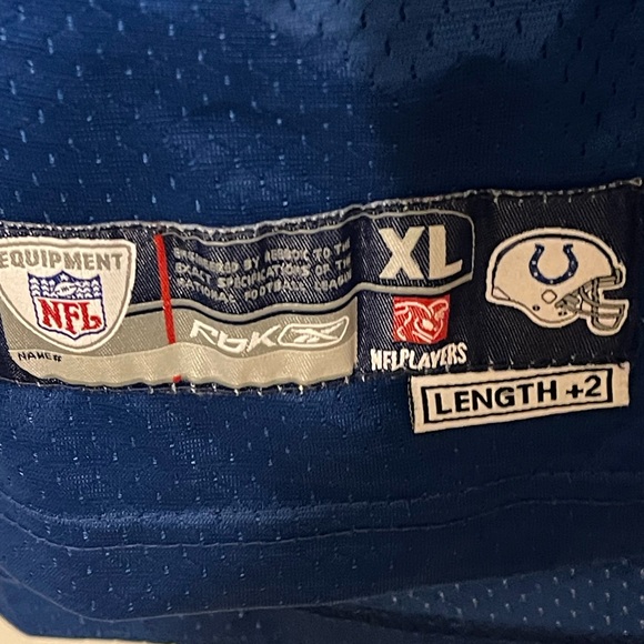 NFL Kids Jersey in Bold Blue and White. Joseph Addai Indianapolis Colts. - Picture 5 of 5